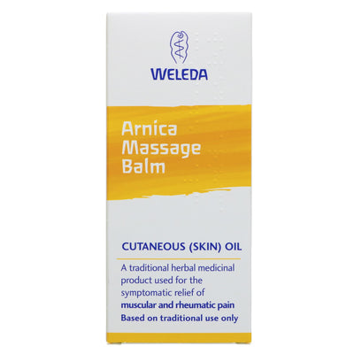 Weleda Arnica Massage Balm - Vegan, for muscular and rheumatic pain relief. 100ml.