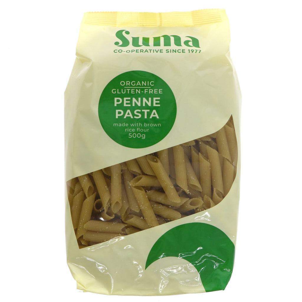Suma | Brown Rice Penne Pasta - Org | 500G