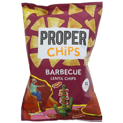 Properchips | Barbecue Chips - Lentil Chips | 85g