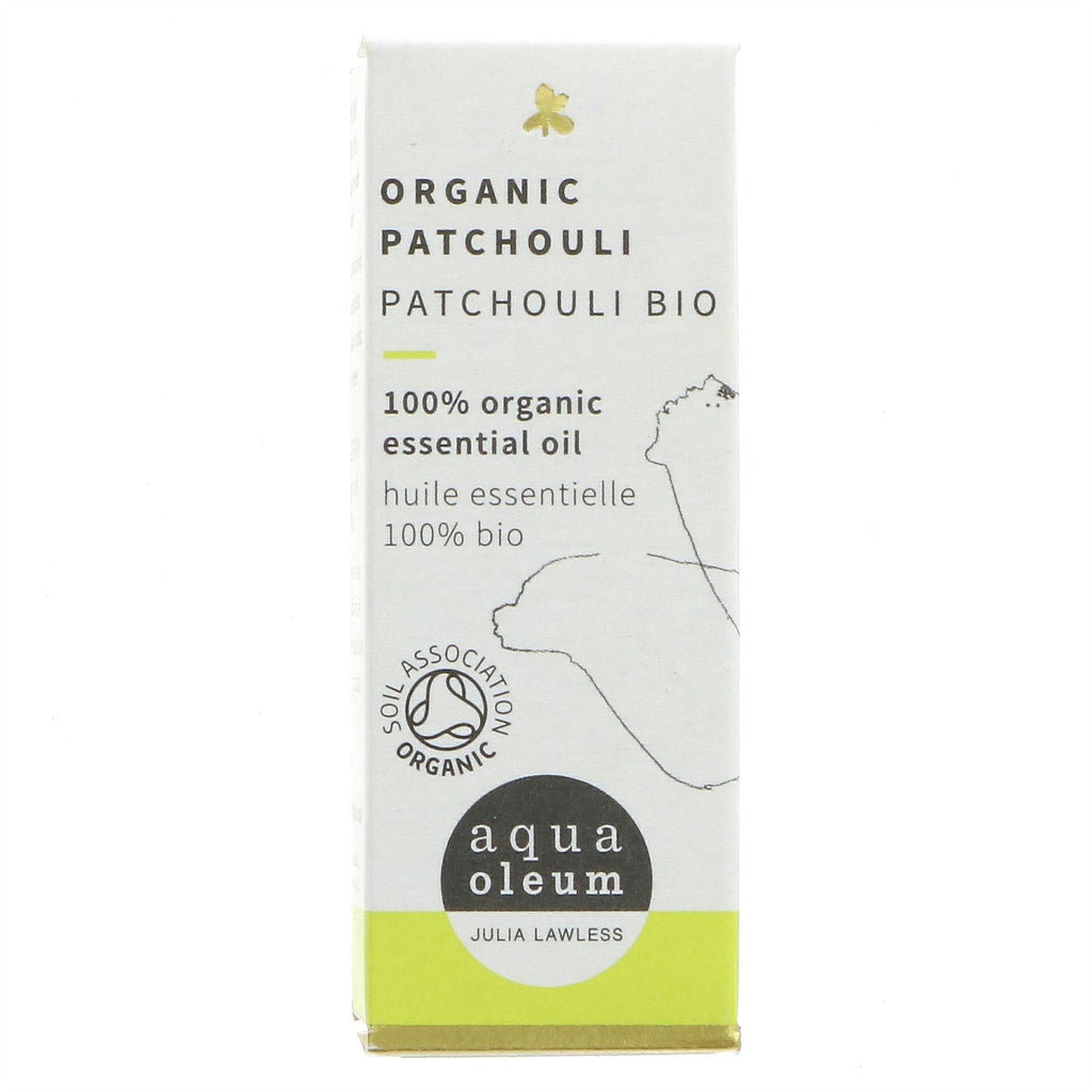 Aqua Oleum | Patchouli Organic - Pogostemon Cablin - Indonesia | 10ml