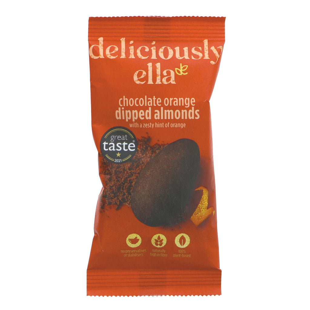 Deliciously Ella | Chocolate Orange Dipped Almonds | 27g