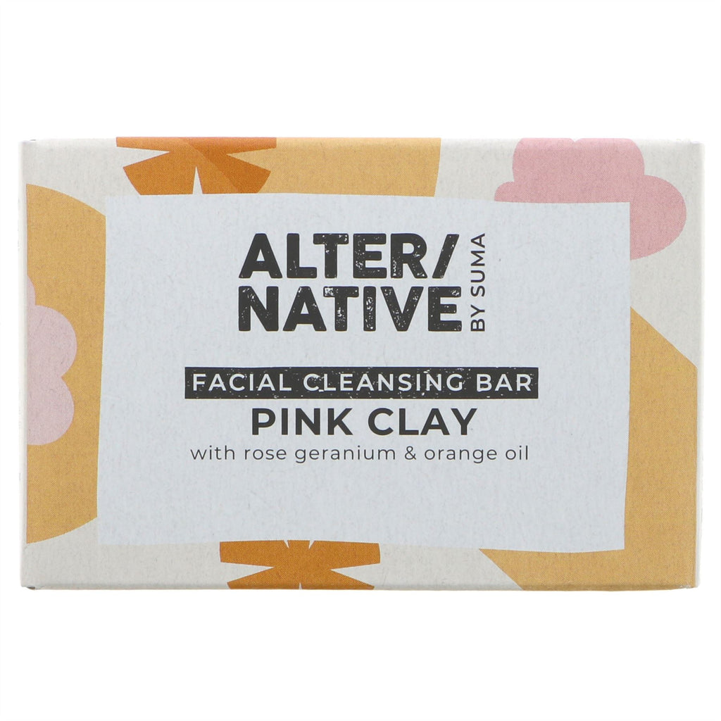 Alter/Native | Skincare - Pink Clay Cleanser - With rose / geranium & orange oil | 95g