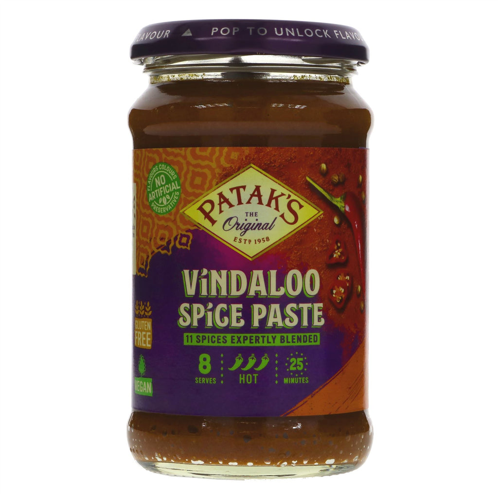 Pataks | Vindaloo Curry Paste | 283G