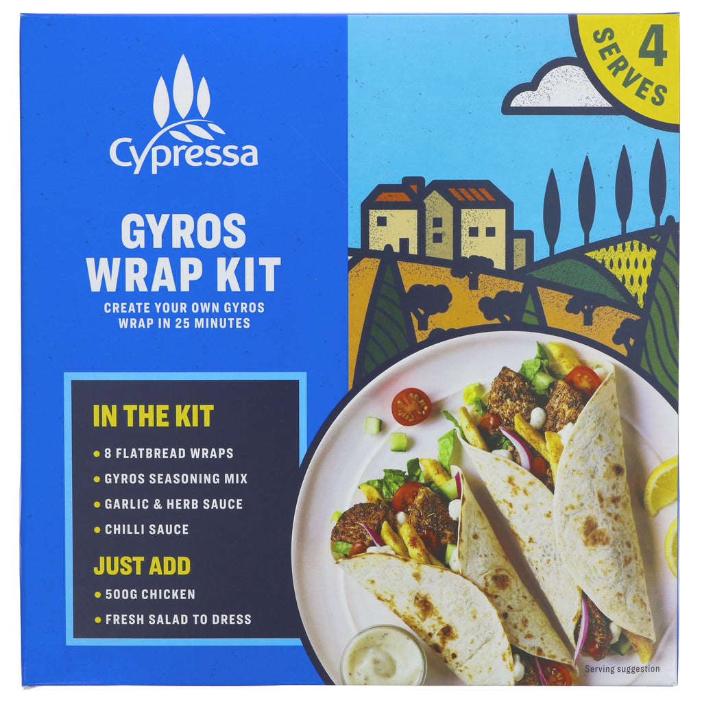 Cypressa | Gyros Wrap Kit | 410g
