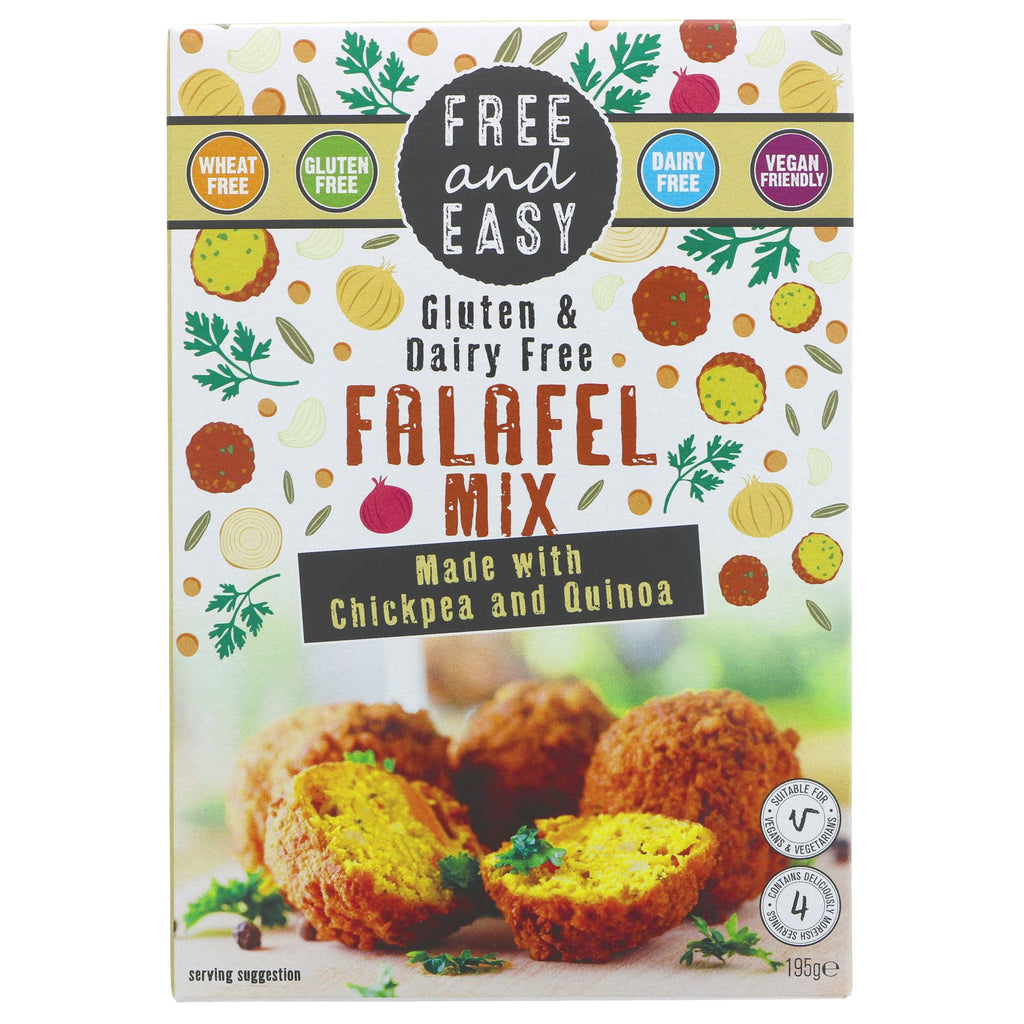 Free & Easy | Falafel Mix - Gluten & Dairy Free | 195g