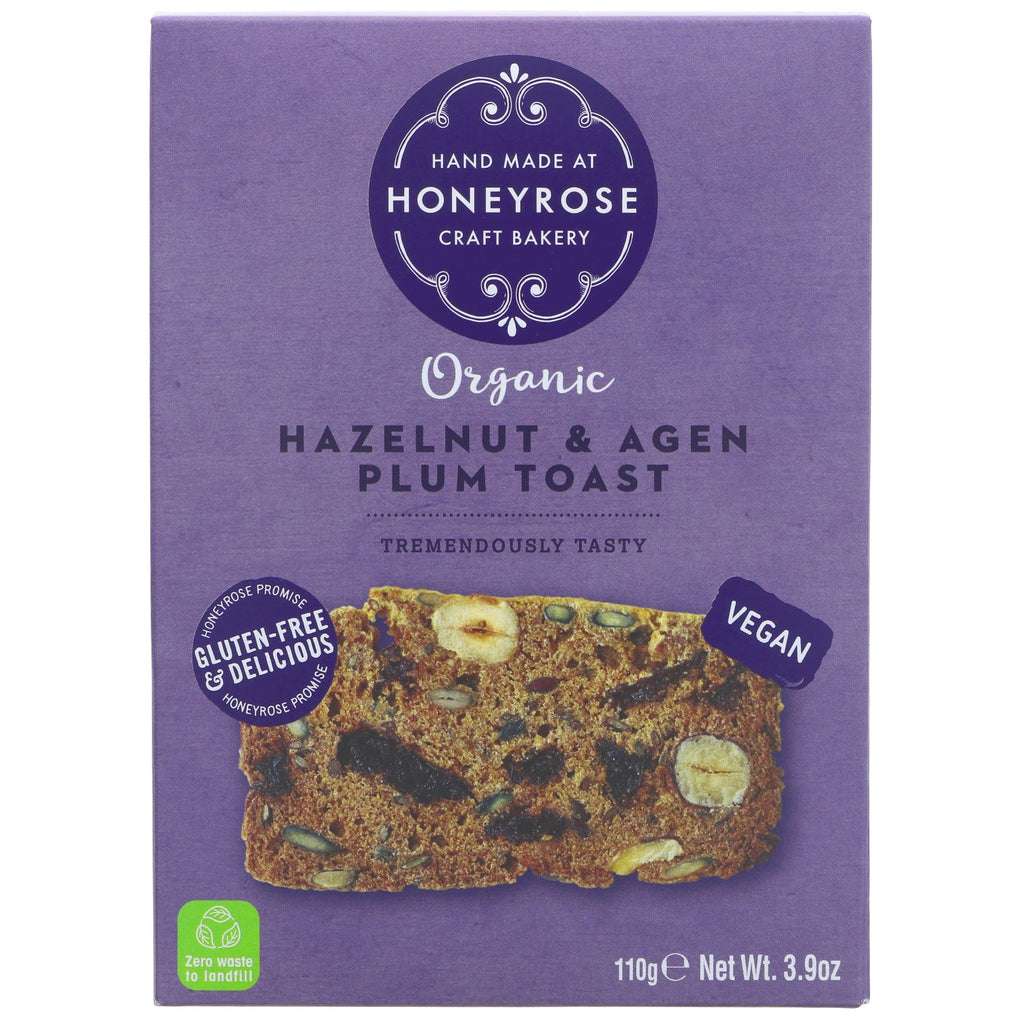 Honeyrose | Hazelnut & Agen Plum Toast | 110g